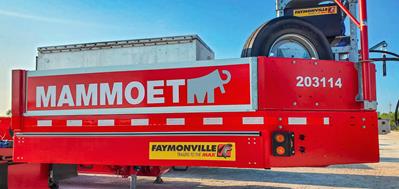 Premières semi-remorques Faymonville pour Mammoet Americas Holding, Inc.