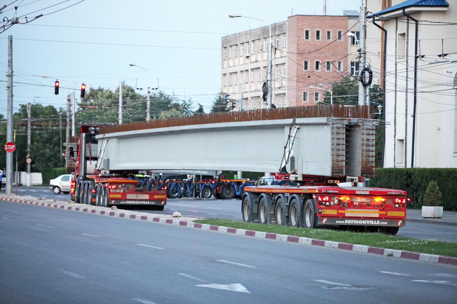 Broad Shouldered Through Romania Faymonville Trailers