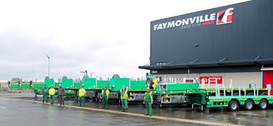 Mit den leistungsstarken Neufahrzeugen von Faymonville wird HKV Schmitz + Partner GmbH ab sofort im Einsatz sein.