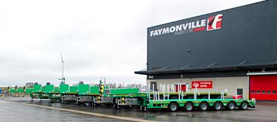 Faymonville onderhoudt al bijna 25 jaar nauwe en vertrouwelijke zakelijke relaties met HKV Schmitz + Partner GmbH in Keulen.