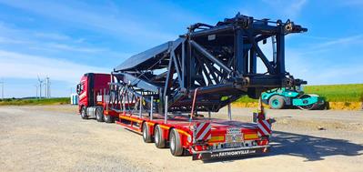 No less than three low loaders by Faymonville are now working for Autokrane Schares GmbH