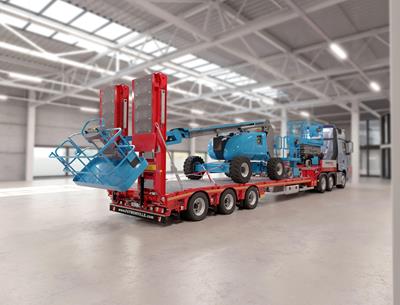 The MultiMAX Plus to transport lifting equipment