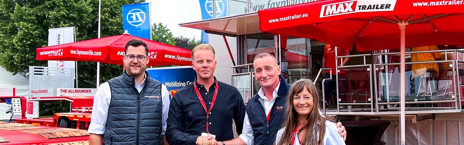 Die Faymonville-Gruppe und SL Trailer AB bündeln ihre Kräfte für den schwedischen Spezialtransportmarkt