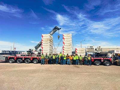 Our Instructor Jef was recently in the United States to visit the team from ML Crane Group in Amarillo, Texas.