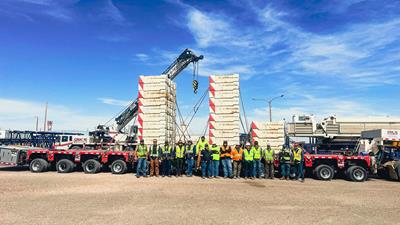 Our Instructor Jef was recently in the United States to visit the team from ML Crane Group in Amarillo, Texas.