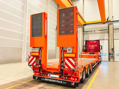 Voor hun Duitse vestiging Boels Rental Germany GmbH is de afgelopen maanden een pakket van 15 MultiMAX semi-diepladers van Faymonville geleverd.