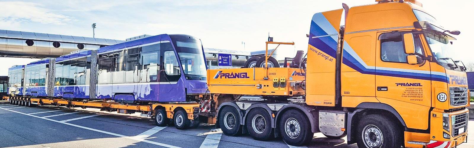 Prangl und sein CombiMAX für Schienenfahrzeuge