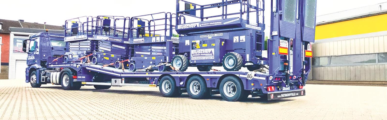 Hydrauliczna platforma podnoszona