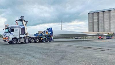 LASO with a trio of new wind blade adapters