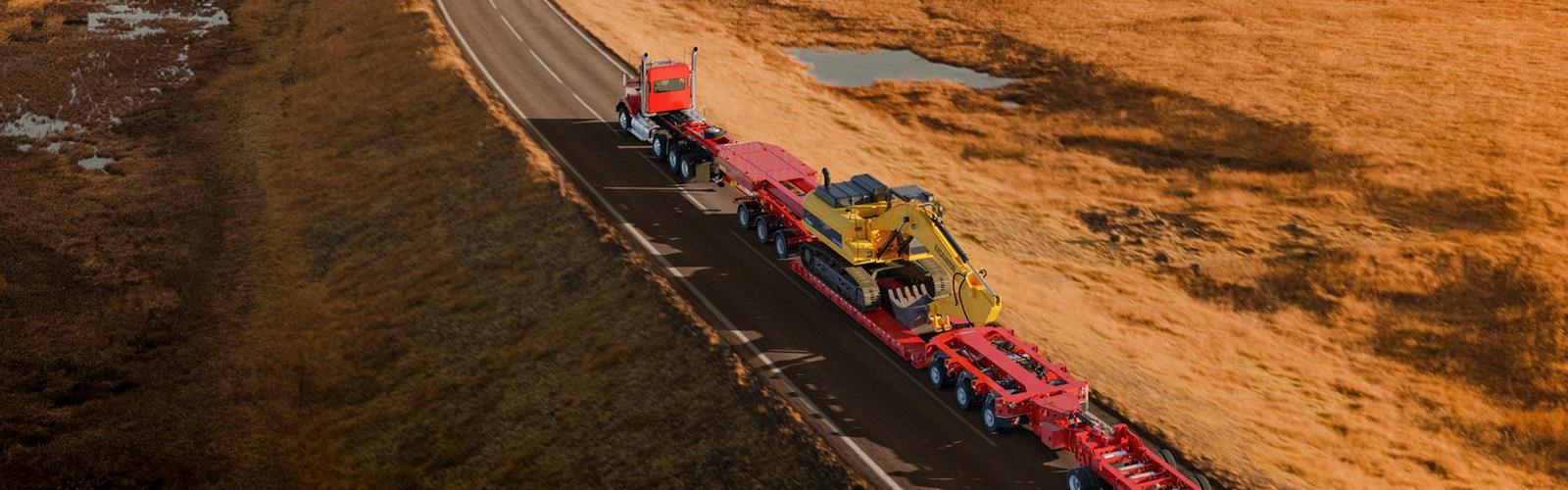 New for North America: the 9-axle double-drop trailer StreetMAX