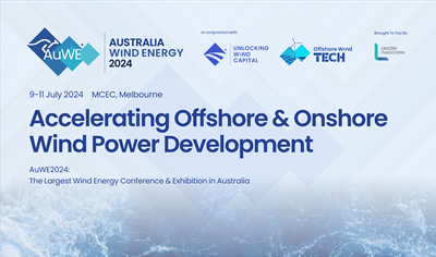 Australia Wind Energy (AU - Melbourne): 8.-9.07.2026