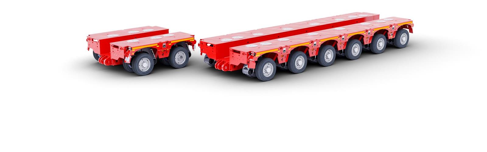 Central bogie: 2 to 6-axles
