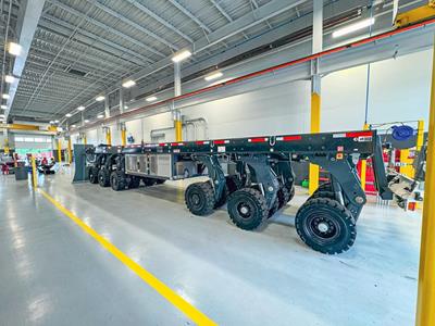 Also self-propelled modular transporters SPMT from Cometto branch are available and ready for US heavy haul missions.
