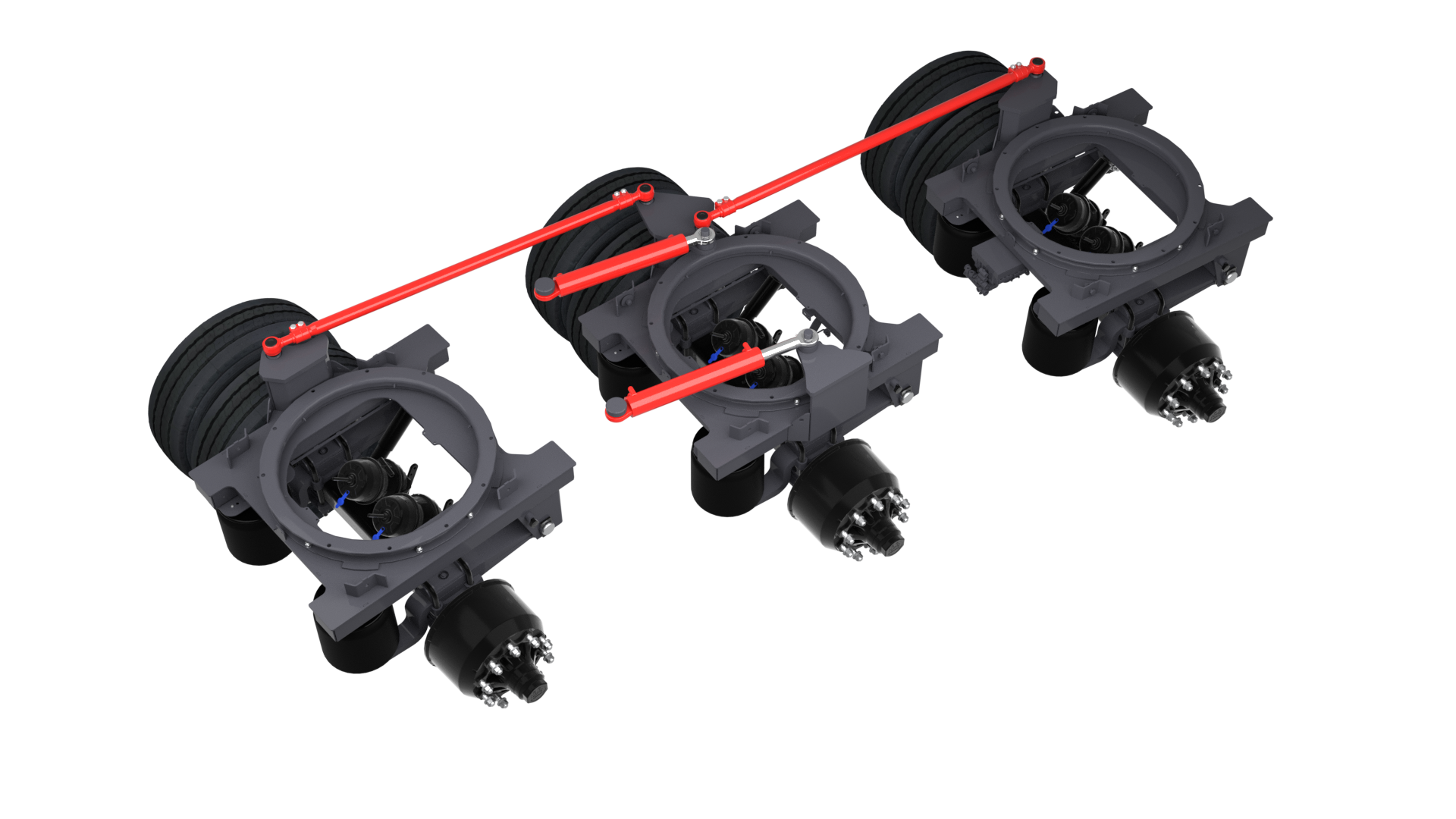 The slewing ring steering - Axles & steering - Faymonville