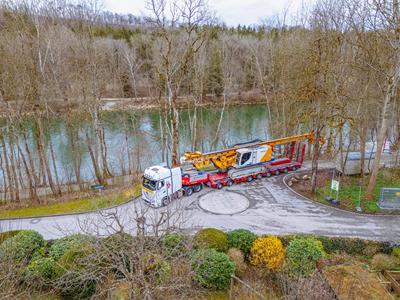 Une première de 73 tonnes - Réussites