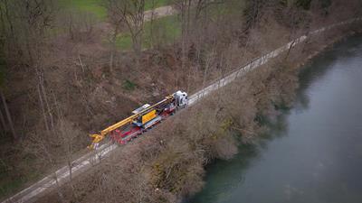 Une première de 73 tonnes - Réussites