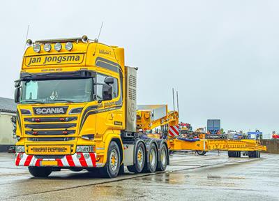 Hydraulisch verbreiterbare Kesselbrücke erweitert die Möglichkeiten der Jan Jongsma-Flotte