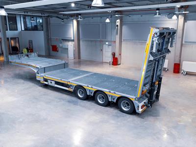 Die neue Flip-Tail-Rampe beim MultiMAX Plus