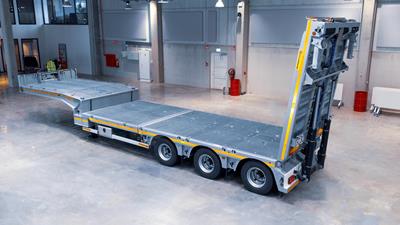 De nieuwe flip-tail-oprit bij de MultiMAX Plus