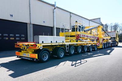 Neues Turmadapter-Fahrzeug für Gertzen