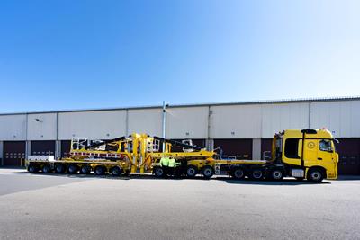 Neues Turmadapter-Fahrzeug für Gertzen