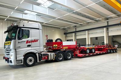 Spedition Bender setzt auf niedrige Fahrhöhe