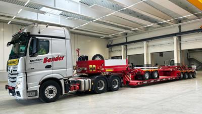 Spedition Bender setzt auf niedrige Fahrhöhe