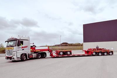 Spedition Bender setzt auf niedrige Fahrhöhe