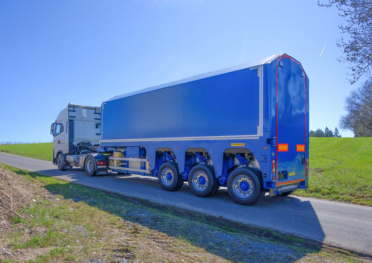 Inloader semi-trailer for float glass transport - FloatMAX