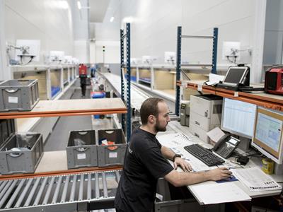 Efficiënte distributie van reserveonderdelen