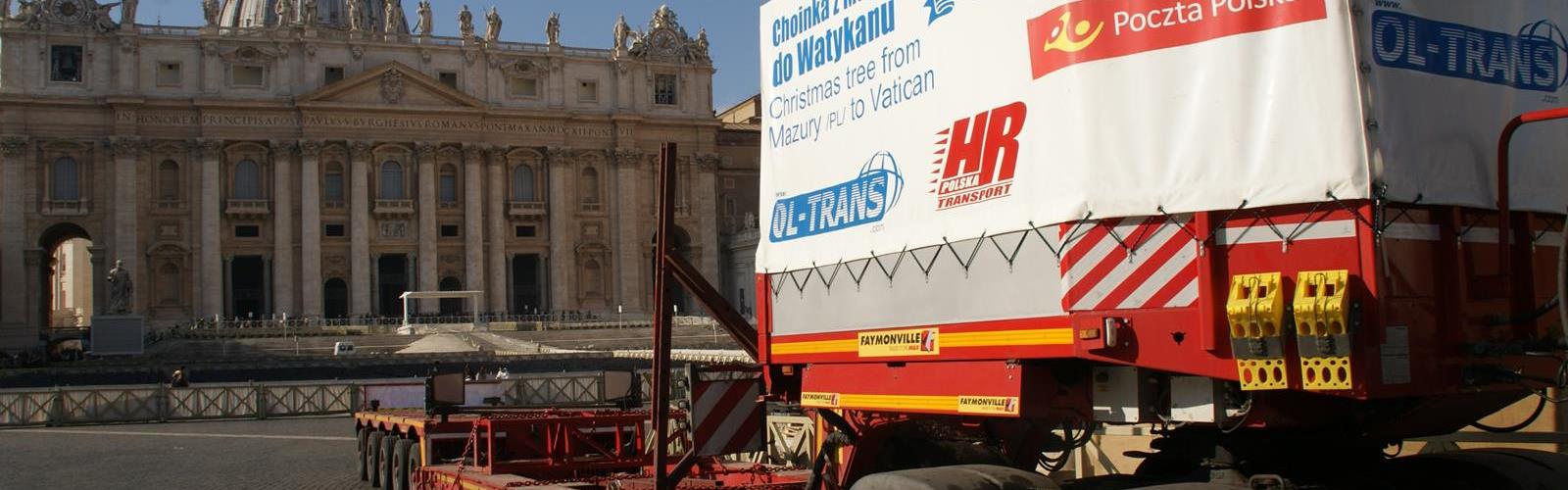 Ol-trans A.Rybka from Poland to Vatican