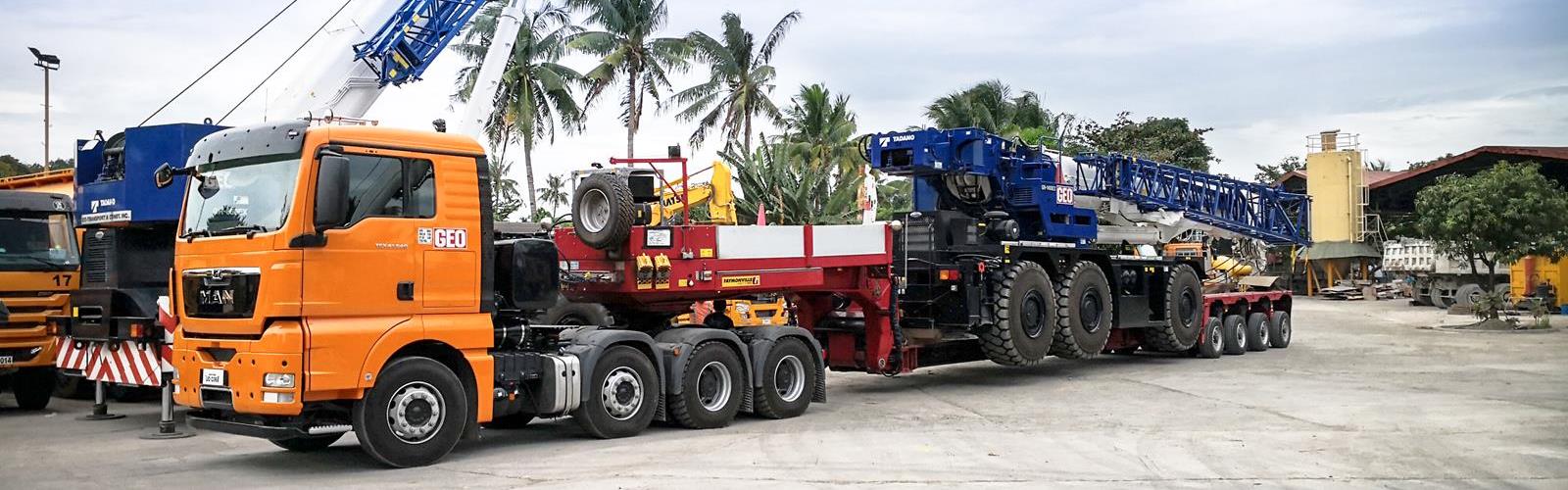 Faymonville low bed power for the Philippines