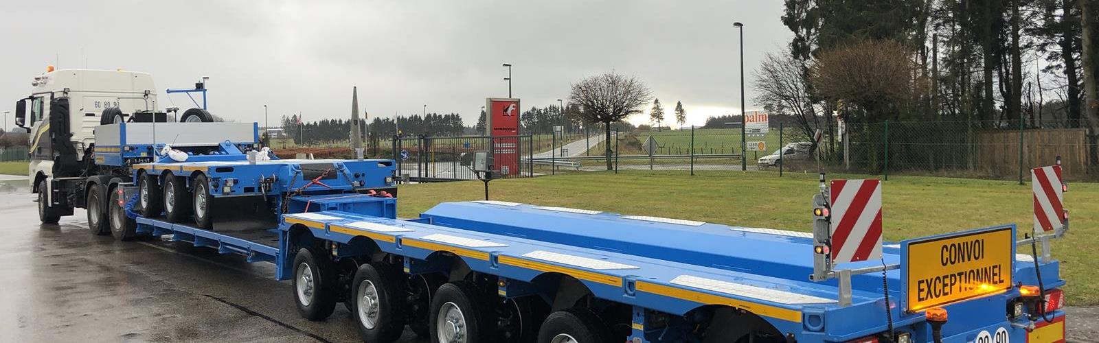Durotrans investit dans un porte-engin extra-surbaissé VarioMAX 3+5