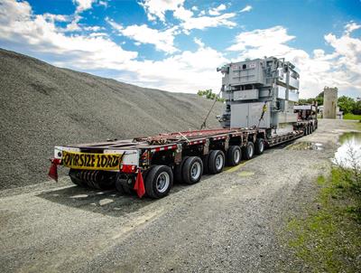 Digging & Rigging moves heaviest loads on Faymonville trailers