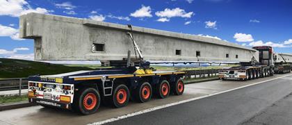 Dolly trailer technology with pendle axles for Universal Transport