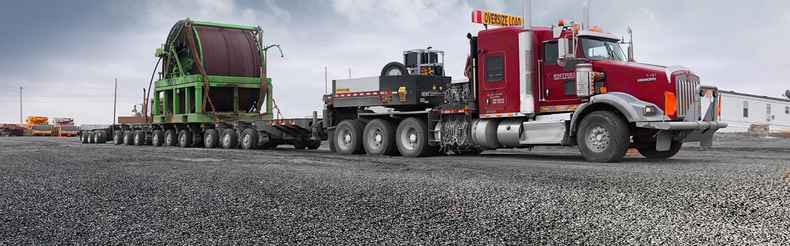 The HighwayMAX-Booster with a 3-axle pin-on nitro-booster helps to significantly increase the legal payload capacity