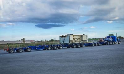The 9+3-axle HighwayMAX is a beneficial highway trailer for anyone looking to cut down set up time prior to loading.