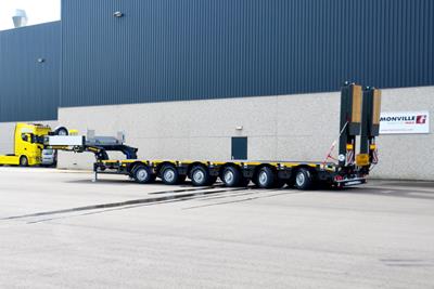 With its 6-axle MultiMAX PA-X low loader, Faymonville has a vehicle that makes the transport of heavy machines and loads easier and more profitable.