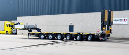 News - Faymonville Tieflader - Spezial-Auflieger für den Schwertransport
