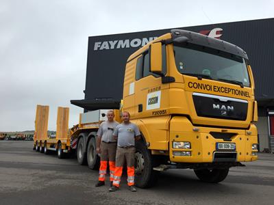 Cosson was looking for a reliable and flexible transport tool for its daily operations. The solution was found at Faymonville.