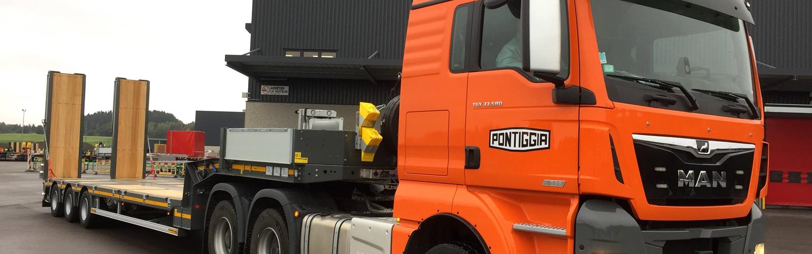 Pontiggia setzt auf einen neuen 3-Achs MultiMAX Semiauflieger