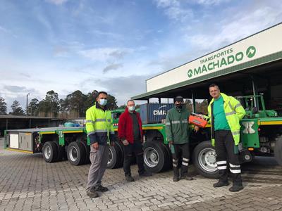 Une ModulMAX comme solution complémentaire pour Transportes Machado