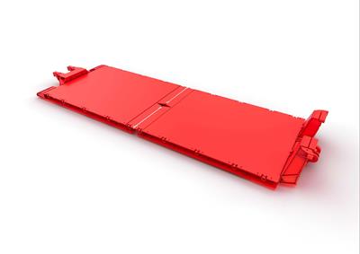 El concepto de las camas de chasis bajo se caracteriza por la superficie de acero continua por todo el ancho de la cama baja.
