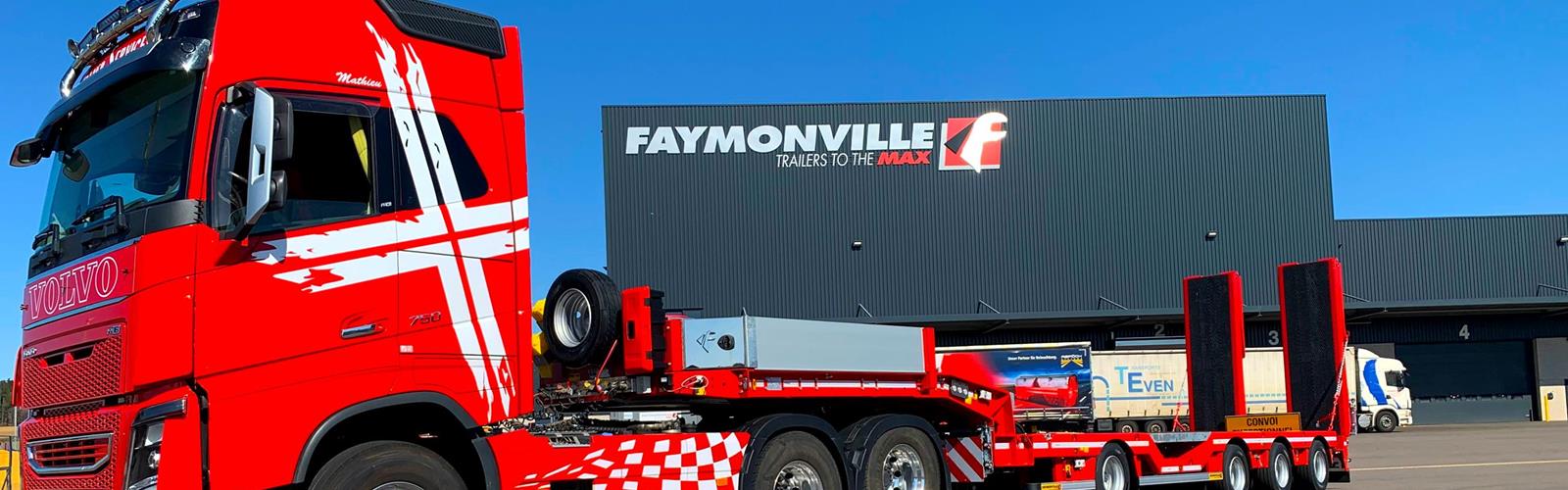 Ce porte-engin surbaissé MultiMAX de Faymonville est équipé de manière vraiment complète pour permettre une flexibilité maximale dans le quotidien du client situé à Trieux (54).